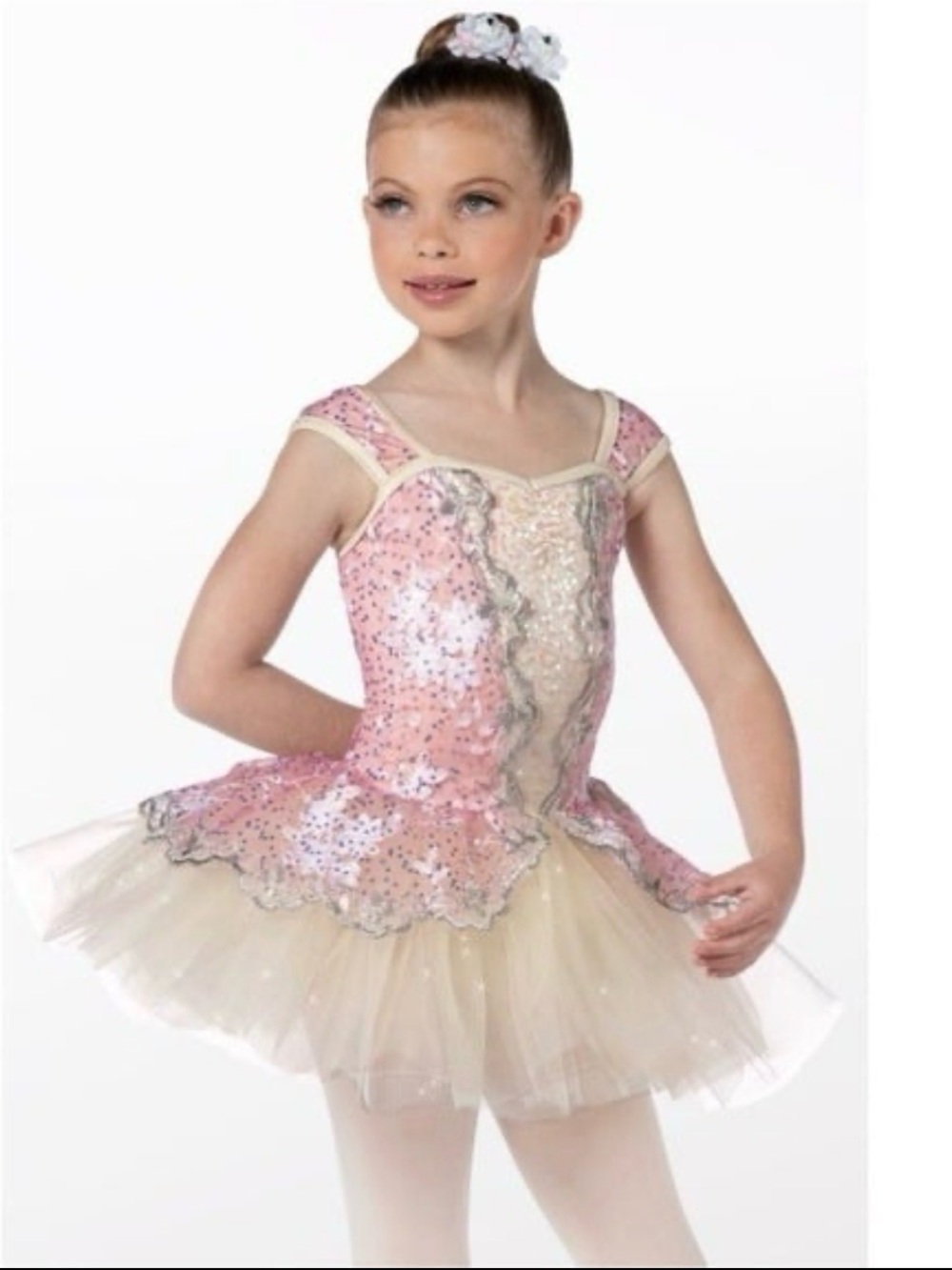 Weissman Angels Among Us Tutu Tulle Sequin Dance Outfit Ballerina